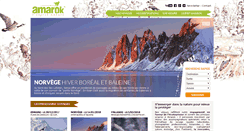 Desktop Screenshot of amarok-espritnature.com