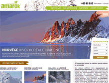 Tablet Screenshot of amarok-espritnature.com